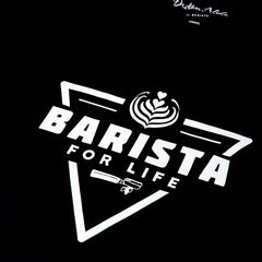 Dritan Alsela Barista for Life Men Shirt Black