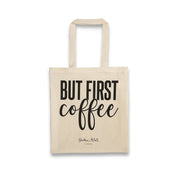 Dritan Alsela But first Coffee Canvas Bag