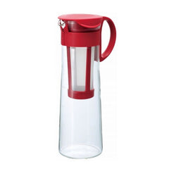Cold Brew Coffee Pot Red 8 Cups 1 Liter