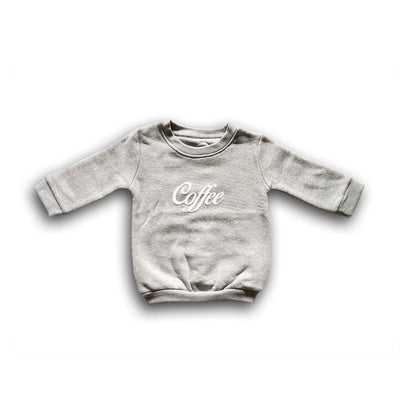 Dritan Alsela Coffee Unisex Baby Sweatshirt - 06-12 Month / 66-76cm - Apparel & Accessories