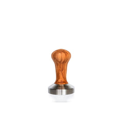 Dritan Alsela Professional Coffee Tamper (olive wooden handle flat base 58mm)